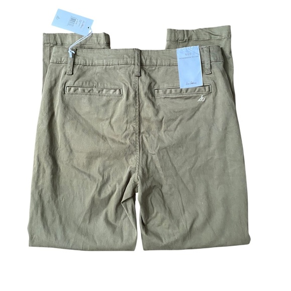 Sam Edelman Morrisson Trouser in Olive Size 6/28 Cotton - Picture 4 of 11